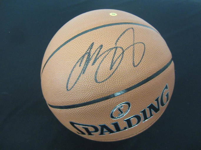 Lebron James Signed Basketball W/ Coa