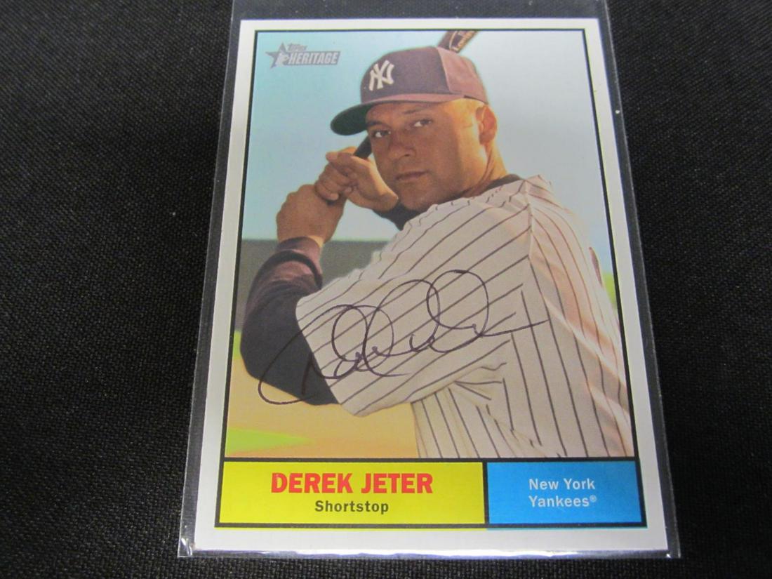 10 TOPPS DEREK JETER AUTOGRAPH NYY (1 of 2)
