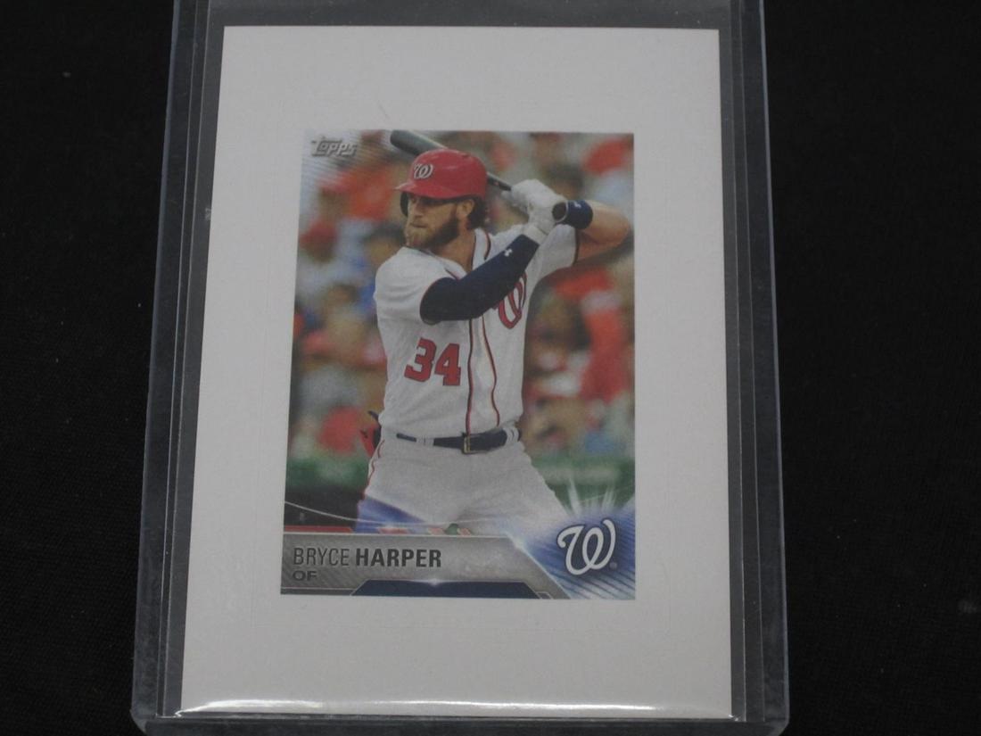 2018 TOPPS STICKER ALBUM BRYCE HARPER: 2018 TOPPS STICKER ALBUM BRYCE HARPER NATIONALS