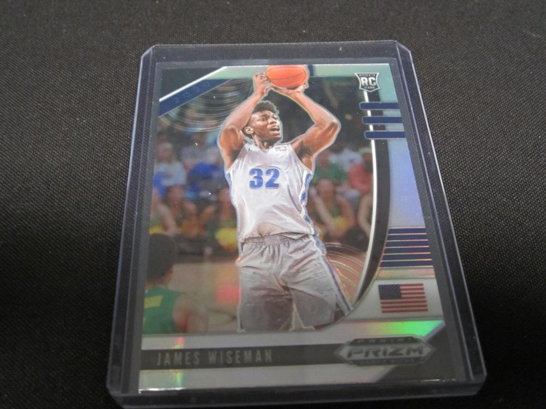 2020 DRAFT PICKS ROOKIE SILVER PRIZM JAMES WISEMAN (1 of 1)