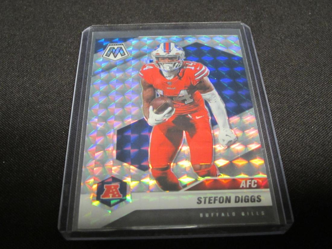 2021 MOSAIC AFC SILVER MOSAIC PRIZM STEFON DIGGS (1 of 1)