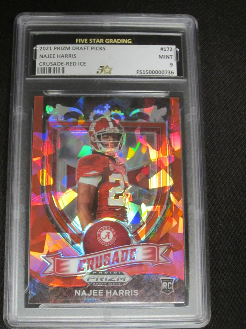 2021 CRUSADE RED ICE ROOKIE NAJEE HARRIS (1 of 1)