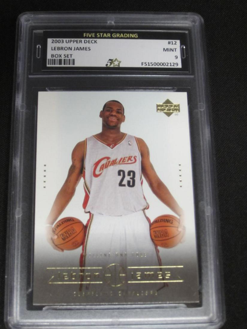 2003 LEBRON JAMES BOX-SET ROOKIE (1 of 2)