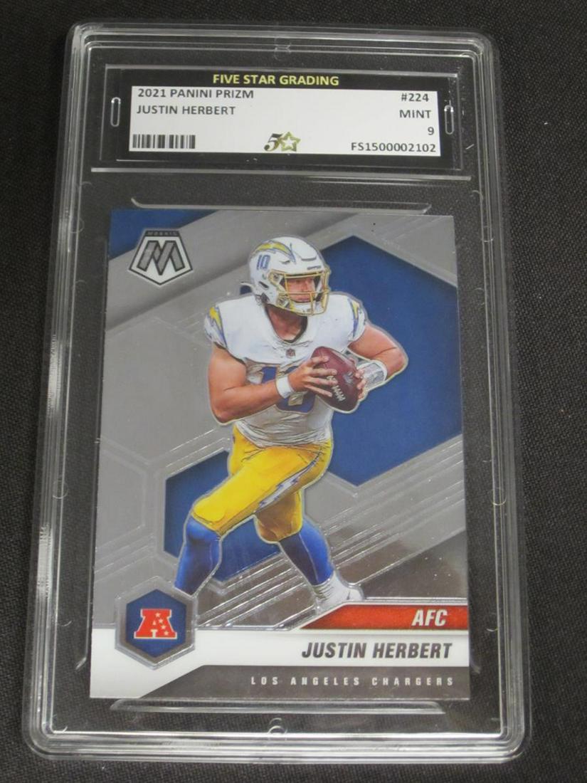 2021 PANINI PRIZM JUSTIN HERBERT (1 of 1)