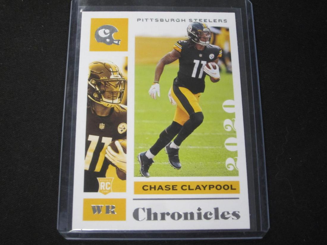 2020 CHRONICLES ROOKIE CHASE CLAYPOOL: 2020 CHRONICLES ROOKIE CHASE CLAYPOOL STEELERS