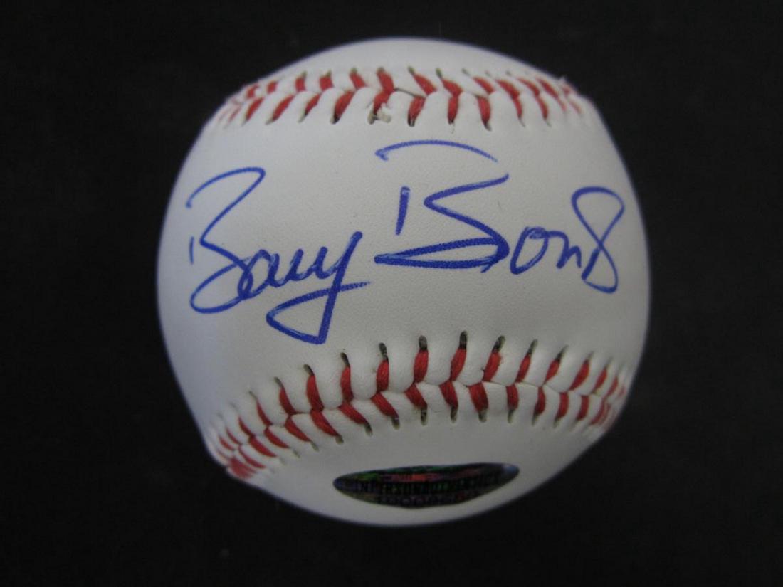 Barry Bonds signed Baseball COA (1 of 2)