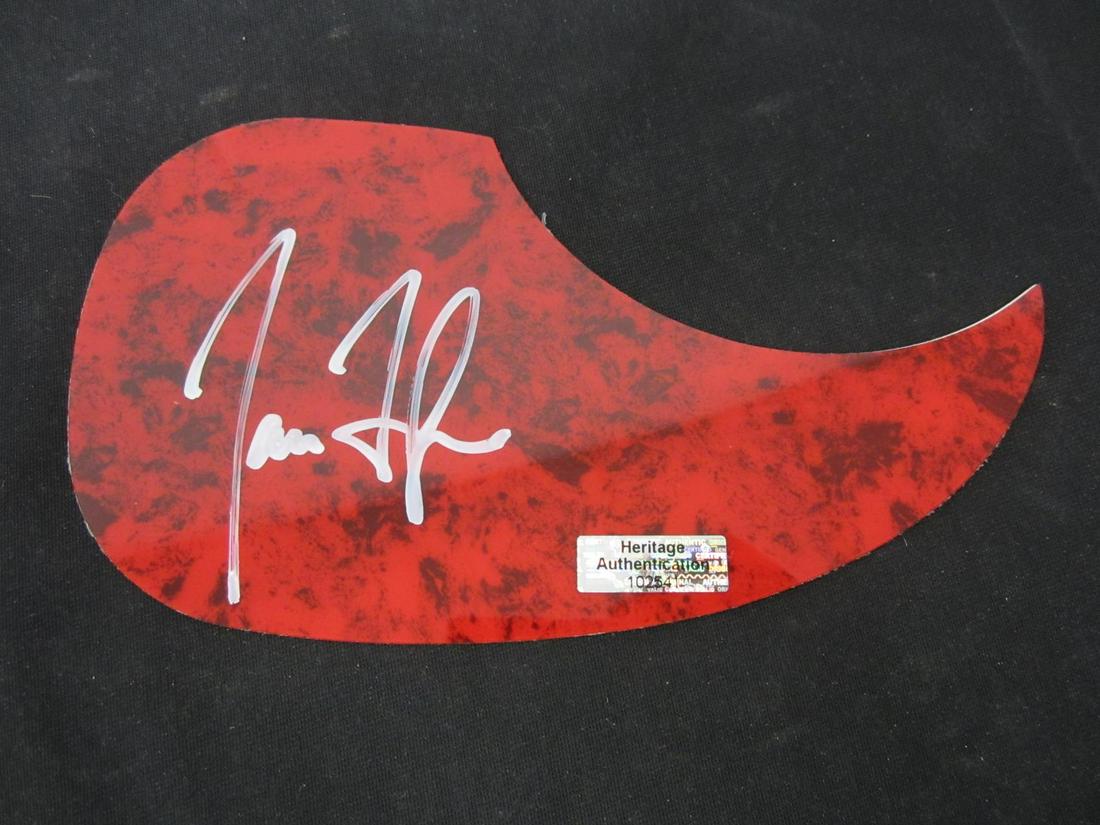 James Taylor Signed Pickguard COA (1 of 2)