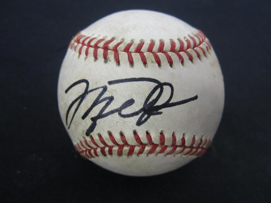 Michael Jordan signed Baseball COA (1 of 3)
