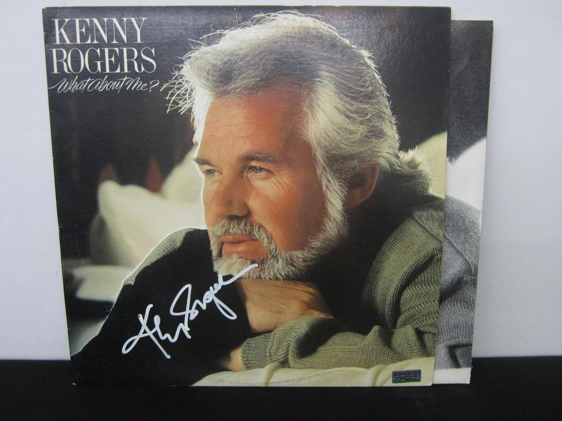 Kenny Rogers signed album COA (1 of 2)