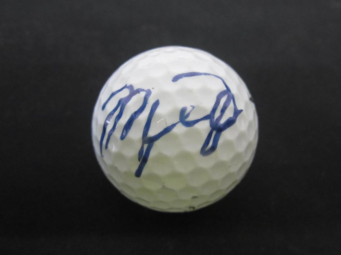 Michael Jordan Signed Golf Ball COA (1 of 2)