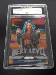 2022 PRIZM WWE SASHA BANKS NEXT LEVEL