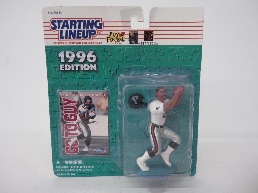 Eric Metcalf 1996 Starting Lineup Go to Guy Figure: Eric Metcalf Atlanta Falcons 1996 Starting Lineup Go to Guy Figure