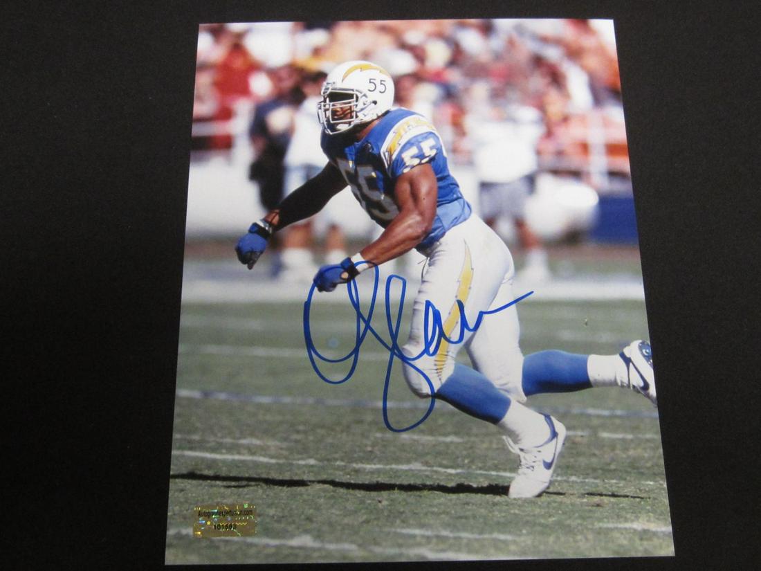 JUNIOR SEAU AUTOGRAPHED 8X10 PHOTO W/COA (1 of 2)