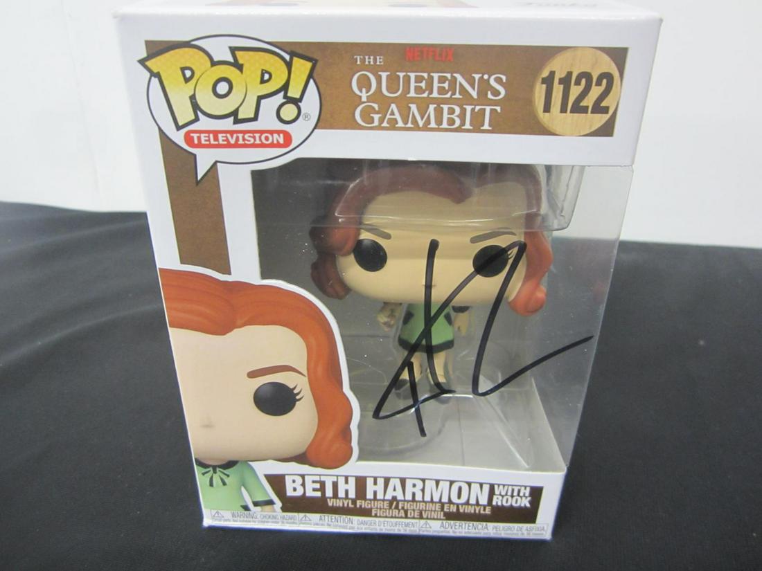 ANYA TAYLOR JOY SIGNED FUNKO W/ COA: AUTHENTIC ANYA TAYLOR JOY AUTOGRAPHED QUEENS GAMBIT FUNKO POP COMES WITH CERTIFICATE OF AUTHENTICITY