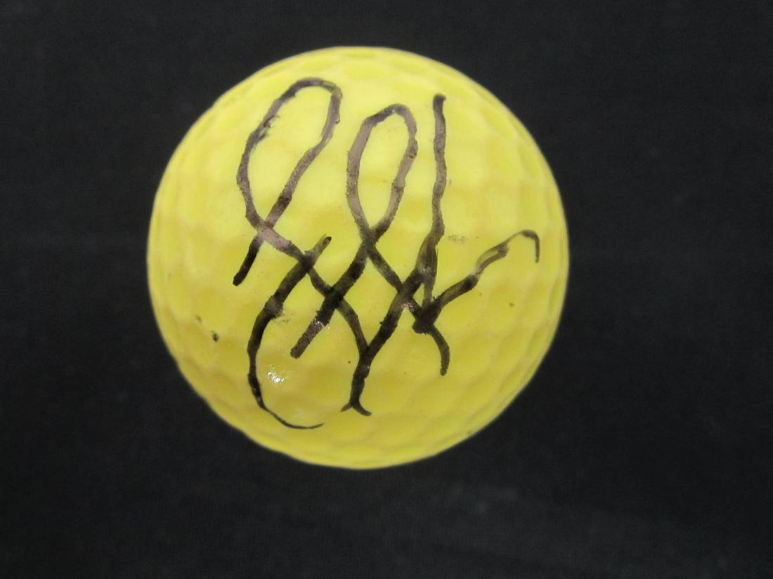 JAMES GANDOLFINI AUTOGRAPHED GOLF BALL W/COA: JAMES GANDOLFINI AUTOGRAPHED GOLF BALL WITH COA