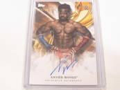 19 WWE AUTHENTIC AUTO /99 XAVIER WOODS