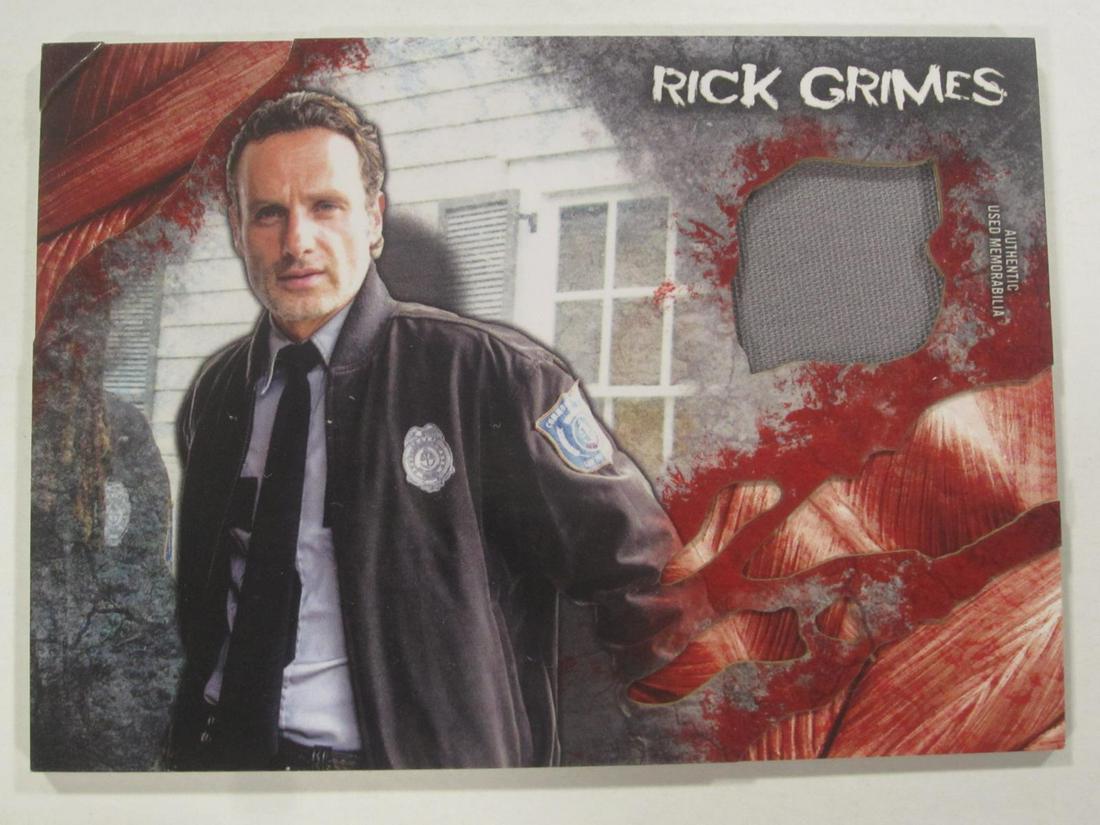 THE WALKING DEAD SHIRT RELIC ANDREW LINCOLN (1 of 1)