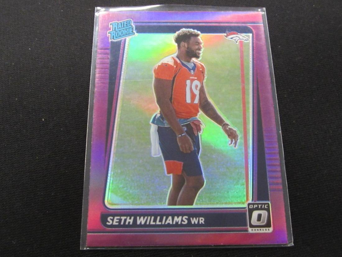 2021 DONRUSS OPTIC RATED ROOKIE SETH WILLIAMS (1 of 1)