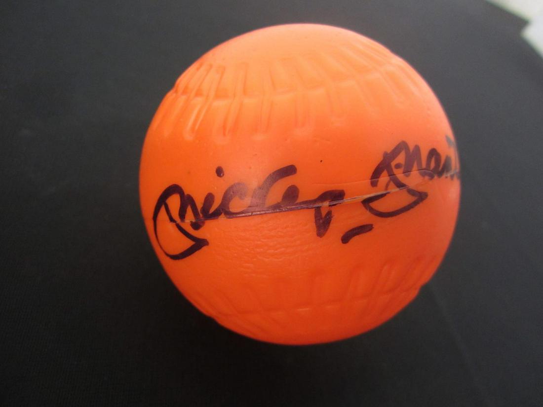 Mickey Mantle Signed Baseball COA (1 of 3)