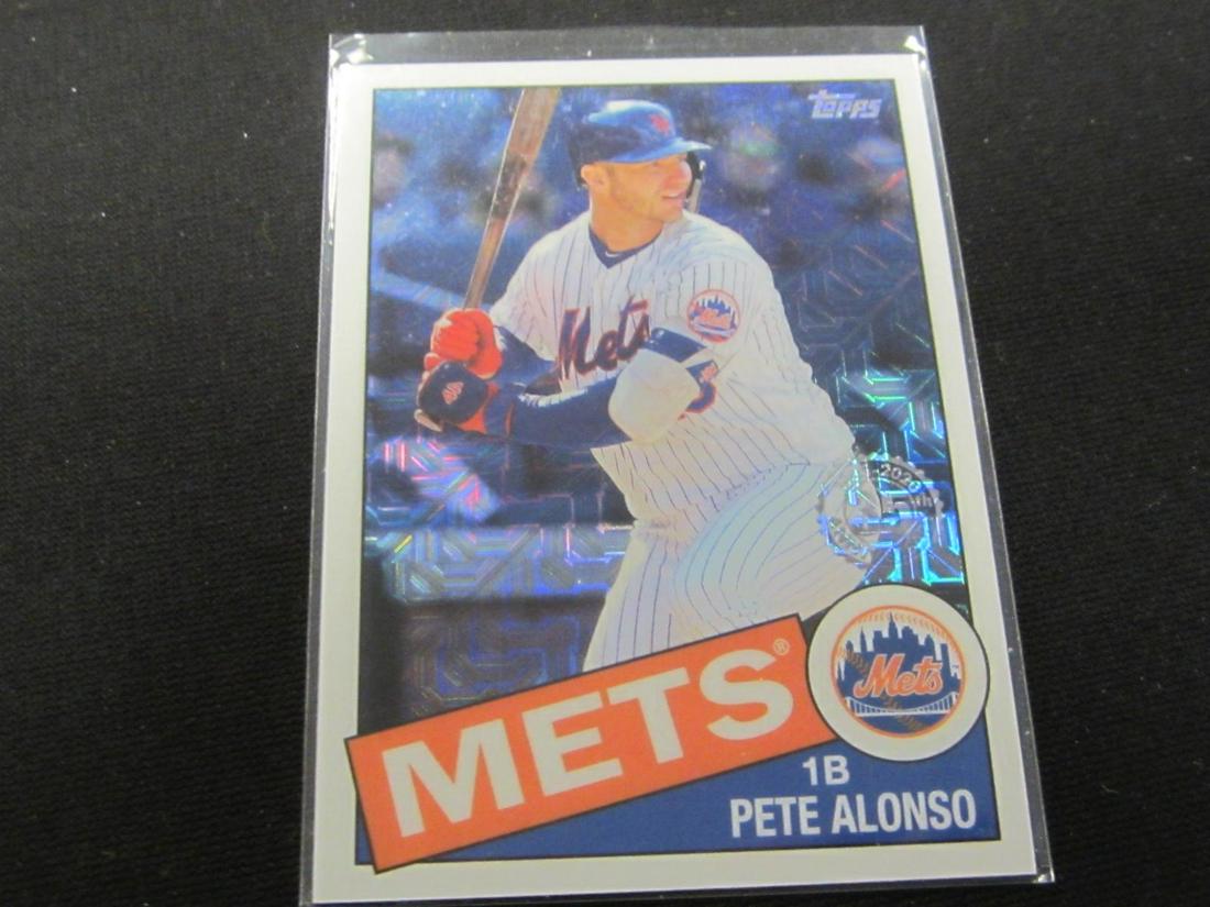 2020 TOPPS '85 TOPPS SILVER PACK PETE ALONSO (1 of 1)