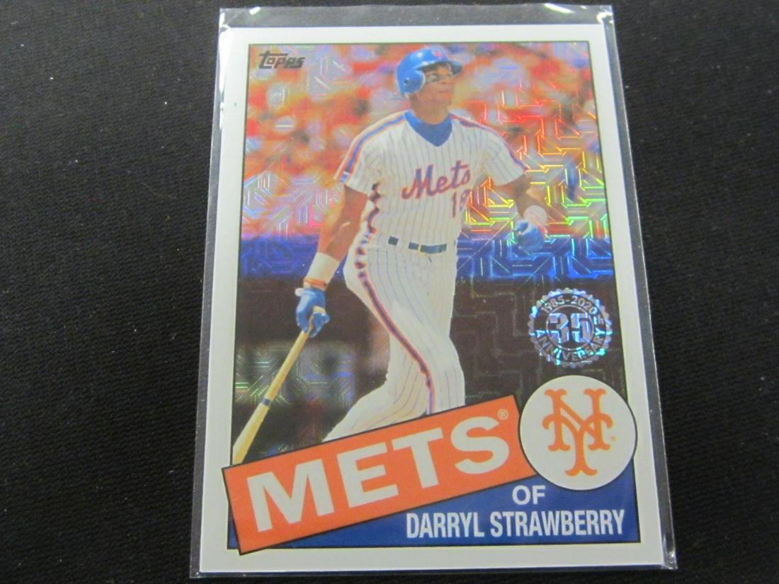 2020 TOPPS '85 TOPPS SILVER PACK DARRYL STRAWBERRY (1 of 1)