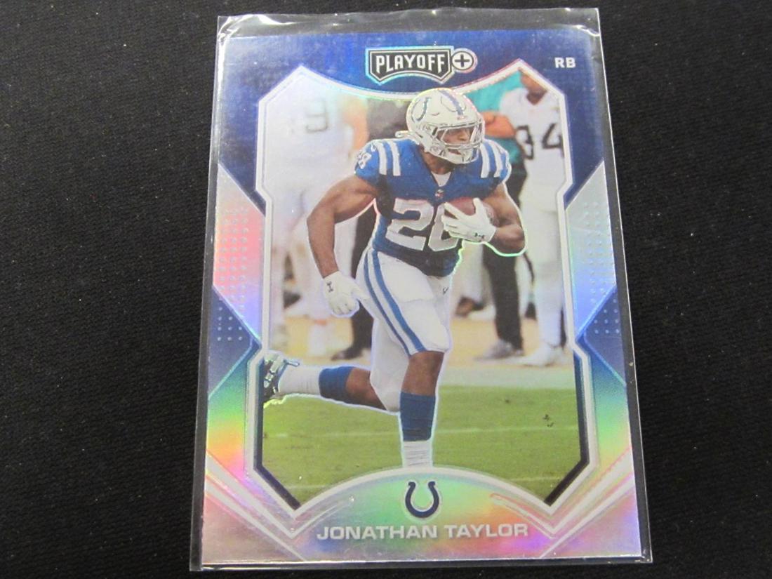 2021 PLAYOFF SILVER PRIZM JONATHAN TAYLOR (1 of 1)