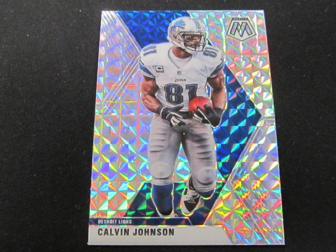 2020 MOSAIC SILVER MOSAIC PRIZM CALVIN JOHNSON (1 of 1)