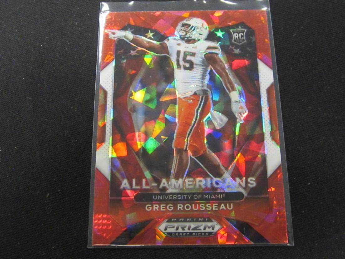 2021 ALL-AMERICANS RED ICE PRIZM GREG ROUSSEAU RC (1 of 1)