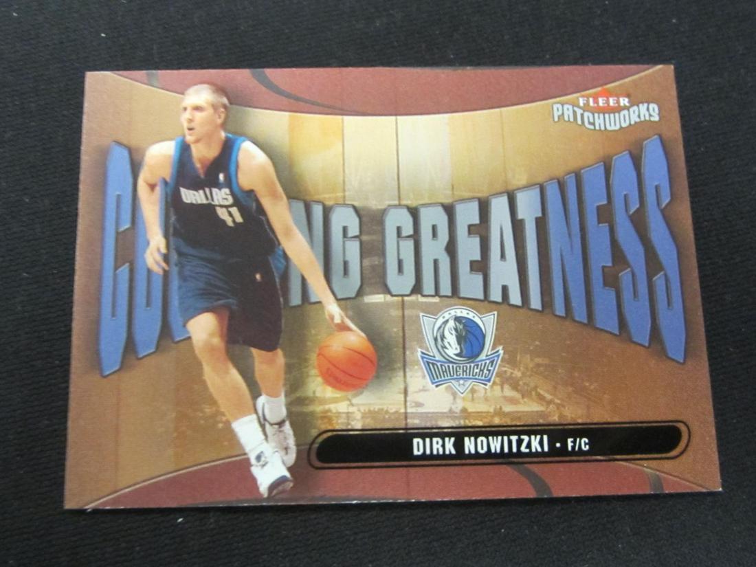 2003-04 FLEER PATCHWORKS 1 OF 25 DIRK NOWITZKI (1 of 1)