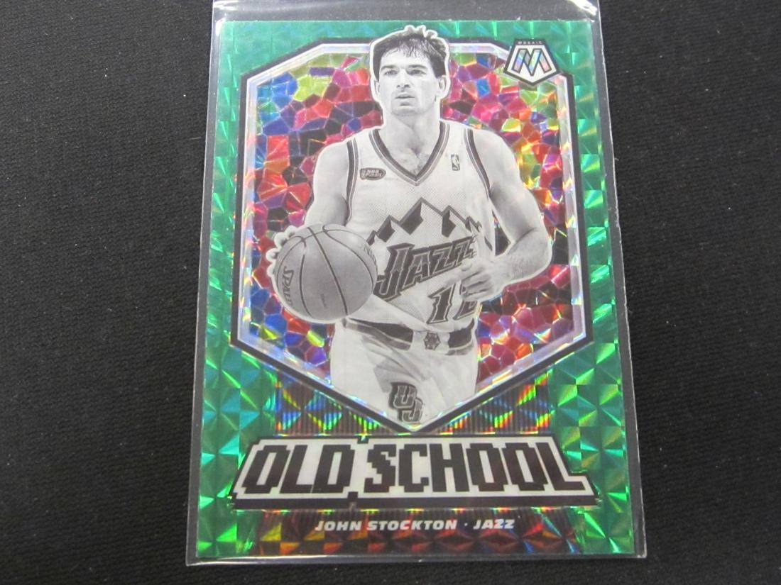 2019-20 MOSAIC OLD SCHOOL GREEN JOHN STOCKTON (1 of 1)