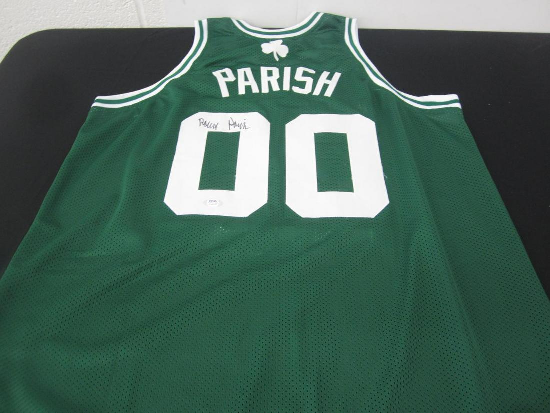 ROBERT PARISH Signed Jersey PSA COA (1 of 2)