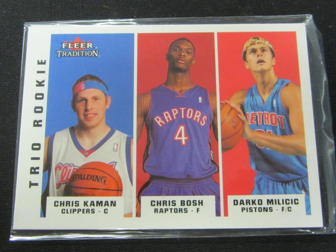 2003-04 FLEER TRIO ROOKIE KAMAN/BOSH/MILICIC (1 of 1)