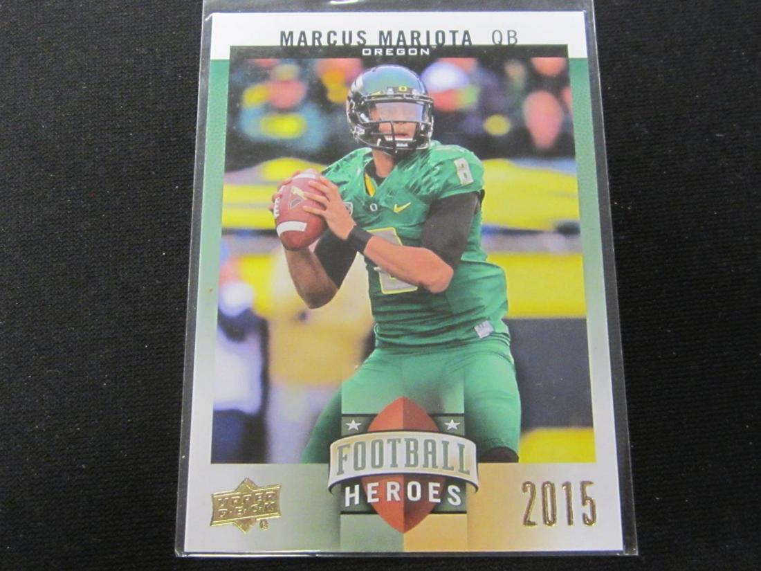 2015 UPPER DECK FOOTBALL HEROES MARCUS MARIOTA (1 of 1)