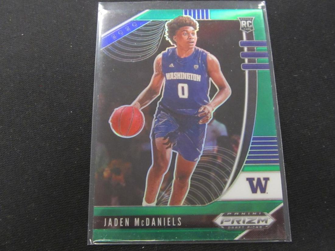 2020 PRIZM DP GREEN PRIZM JADEN MCDANIELS RC (1 of 1)