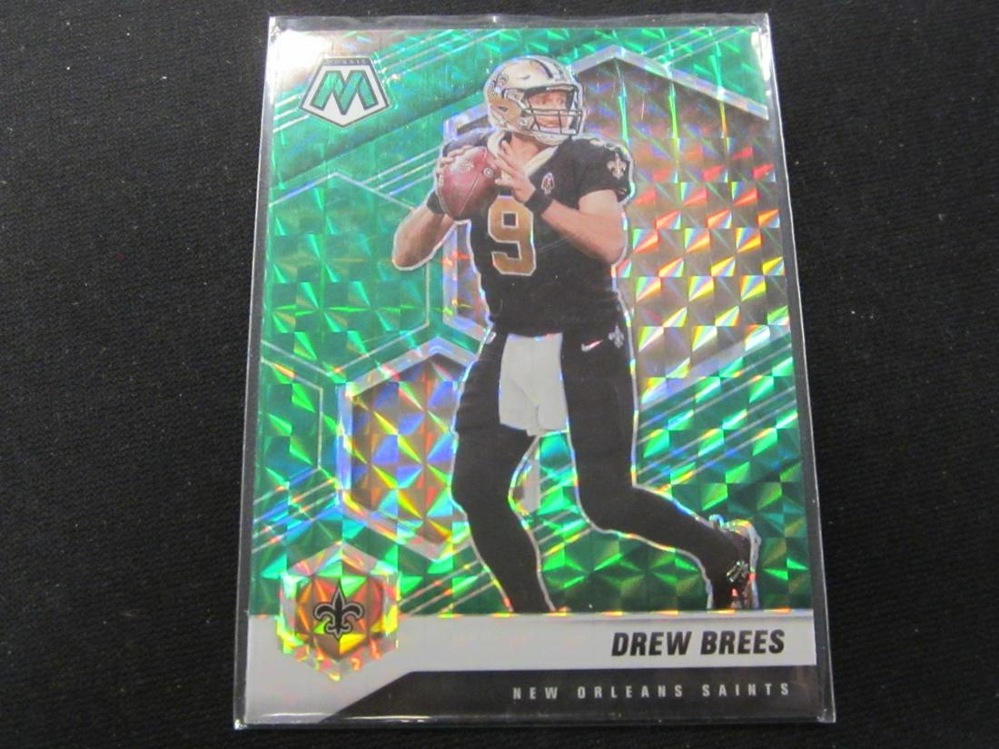 2021 MOSAIC GREEN MOSAIC PRIZM DREW BREES (1 of 1)