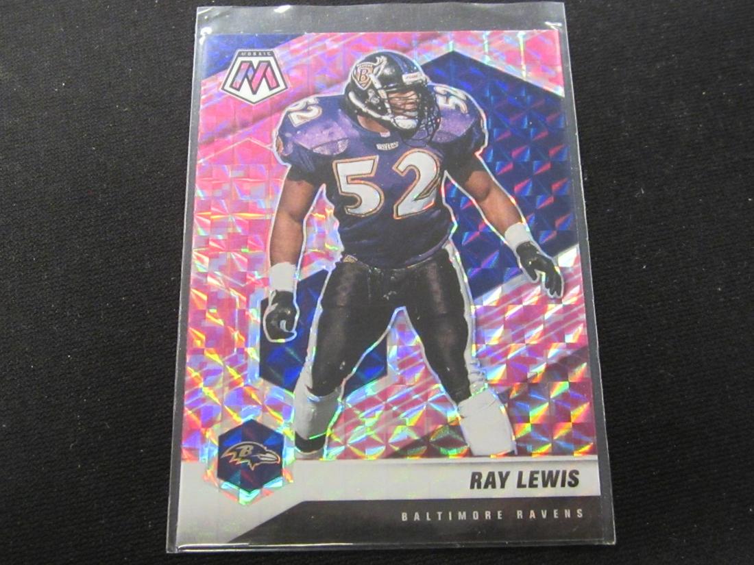 2021 MOSAIC PINK CAMO PRIZM RAY LEWIS (1 of 1)