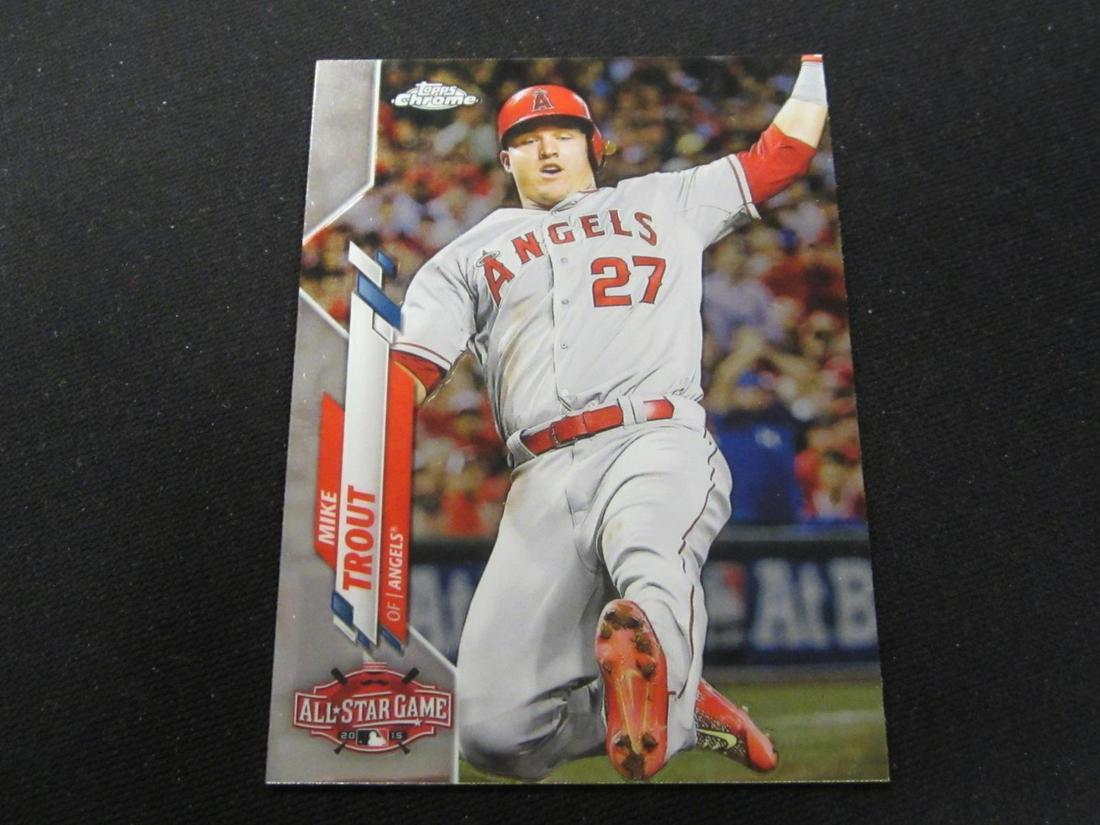 2020 TOPPS CHROME UPDATE ASG MIKE TROUT (1 of 1)