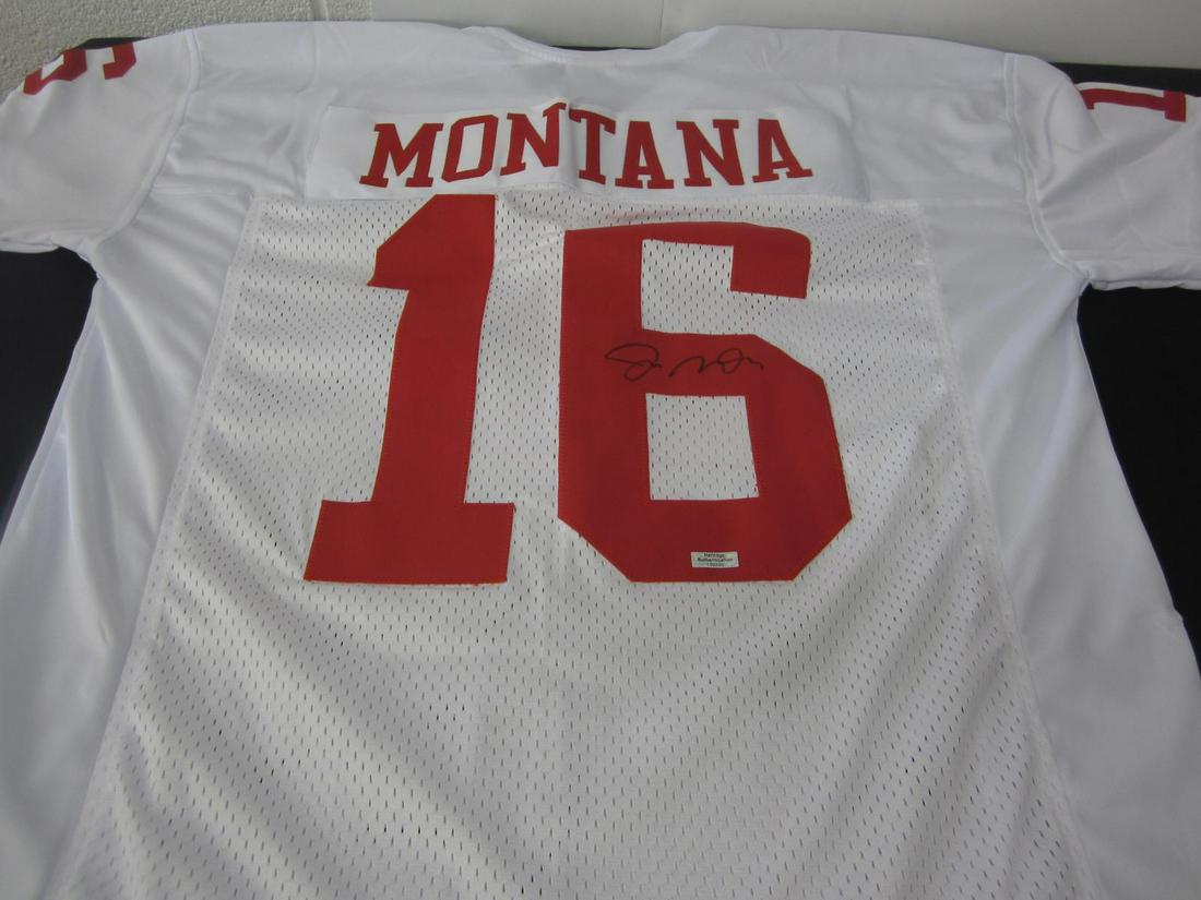 Joe Montana Signed Jersey COA (1 of 2)