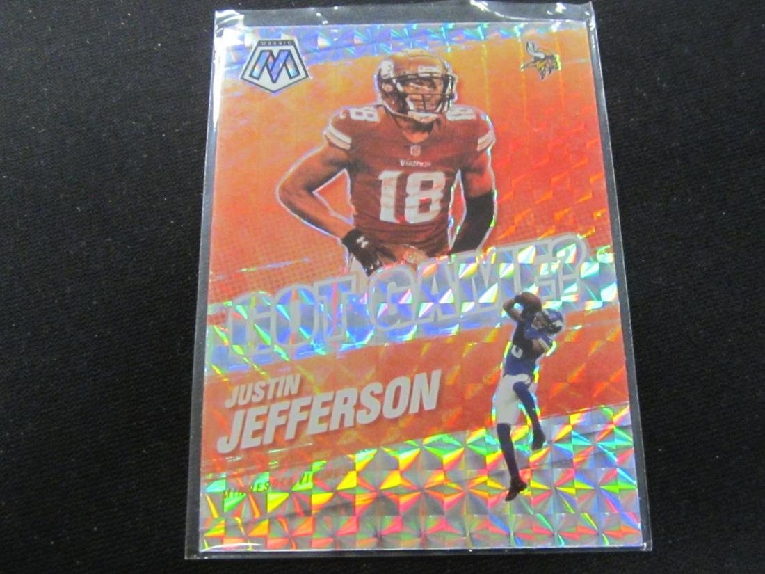 2021 MOSAIC GOT GAME SILVER JUSTIN JEFFERSON (1 of 1)