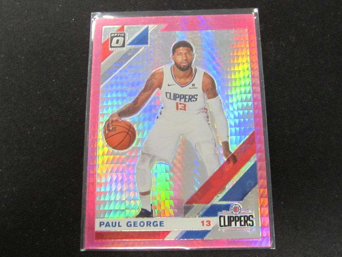 2019-20 DONRUSS OPTIC PINK HYPER PRIZM PAUL GEORGE (1 of 1)