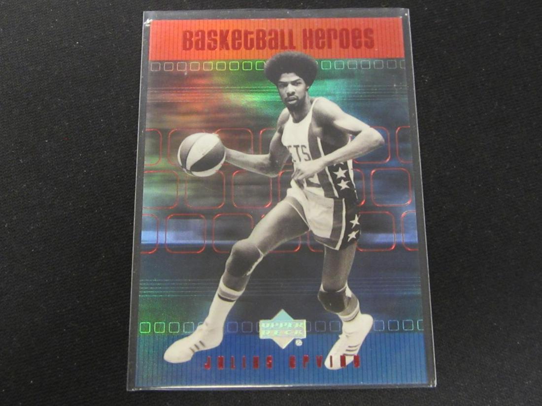 1999 UPPER DECK BASKETBALL HEROES JULIUS ERVING (1 of 1)