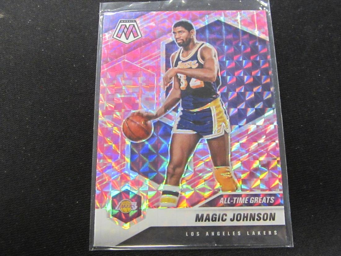 2020-21 ALL-TIME GREATS PINK CAMO MAGIC JOHNSON (1 of 1)