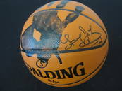 Larry Johnson Signed Basketball Tristar COA