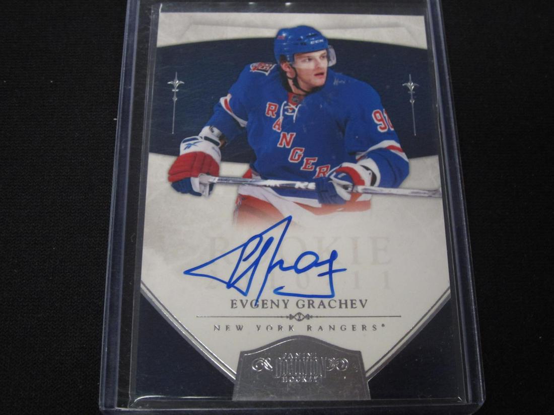 11 PANINI AUTO /199 EVGENY GRACHEV: 2011 PANINI DOMINION AUTO /199 EVGENY GRACHEV #206 SPORTS CARD