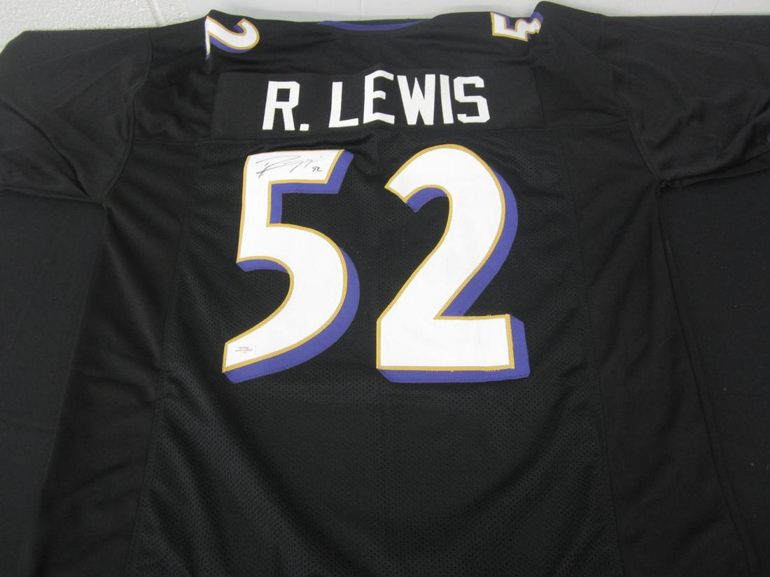 Ray Lewis Ravens signed jersey COA (1 of 3)