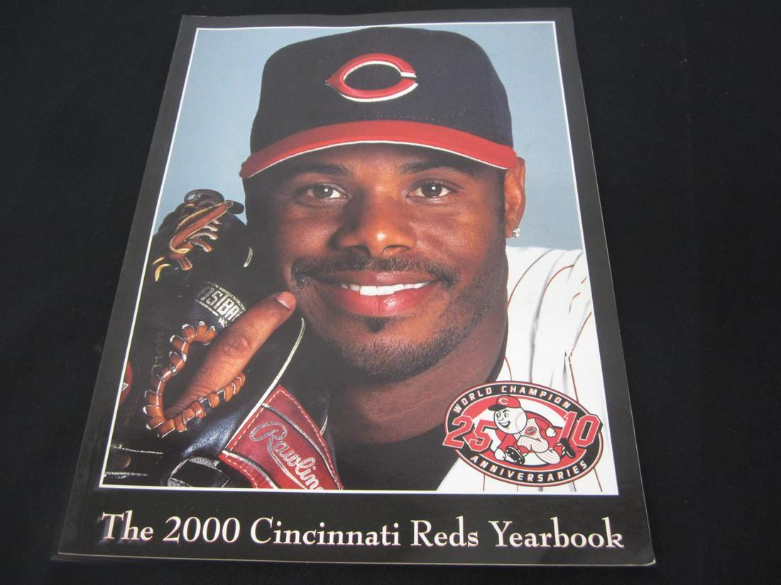 Ken Griffey Jr Cincinnati Reds 2000 Yearbook (1 of 1)