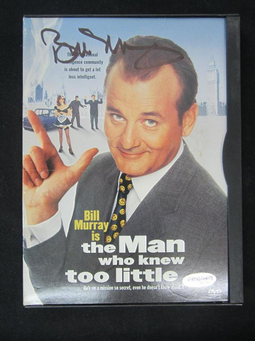 BILL MURRAY AUTOGRAPHED DVD CASE W/COA (1 of 2)