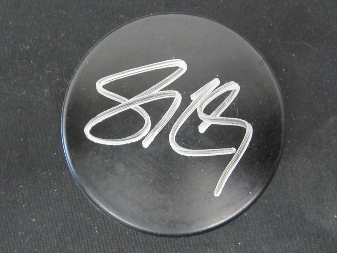 SIDNEY CROSBY AUTOGRAPHED HOCKEY PUCK W/COA (1 of 2)