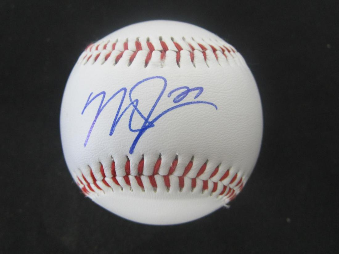 MIKE TROUT AUTOGRAPHED BASEBALL W/COA (1 of 2)