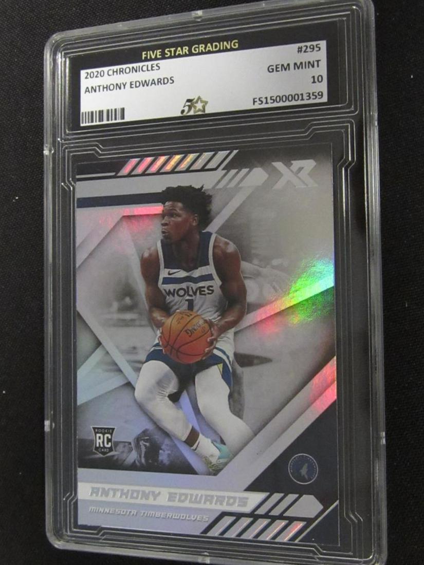 2020 CHRONICLES XR ANTHONY EDWARDS GEM MINT 10 (1 of 1)